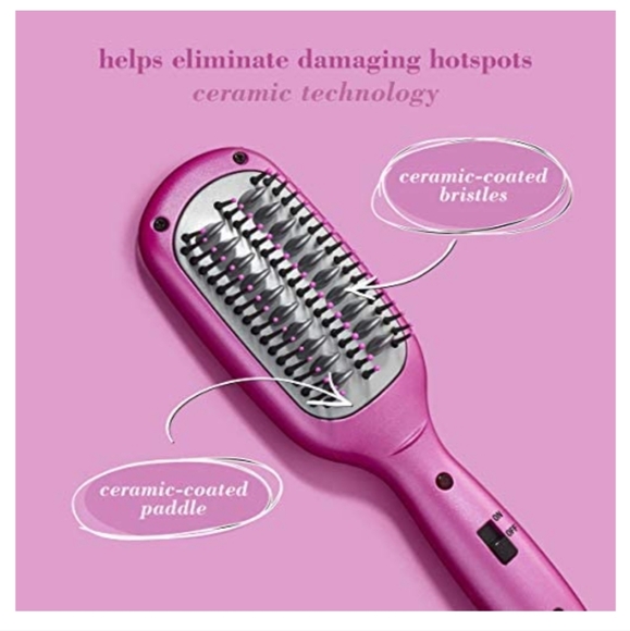 Conair Mini Super Smoothing Brush; Perfect for On-The-Go Styling - Picture 7 of 12